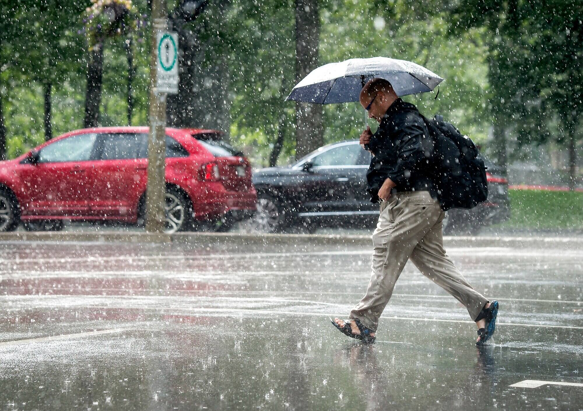 Jusqu&rsquo;&agrave; 25 millim&egrave;tres de pluie sur le sud du Qu&eacute;bec