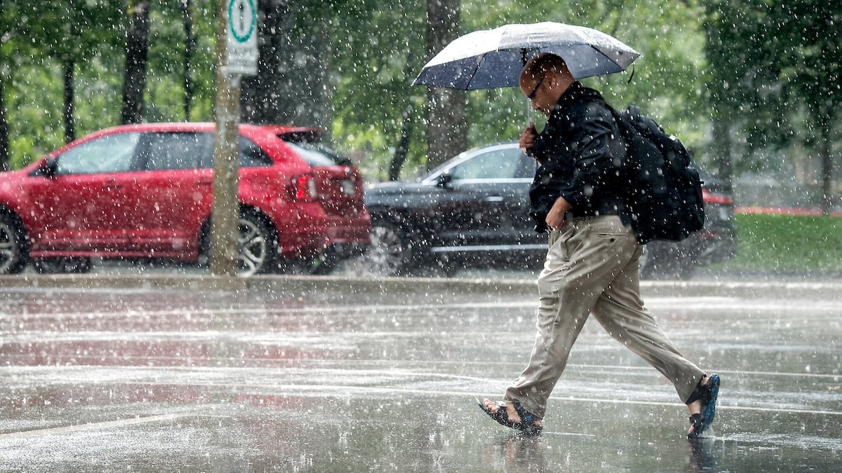 Jusqu’à 25 millimètres de pluie sur le sud du Québec