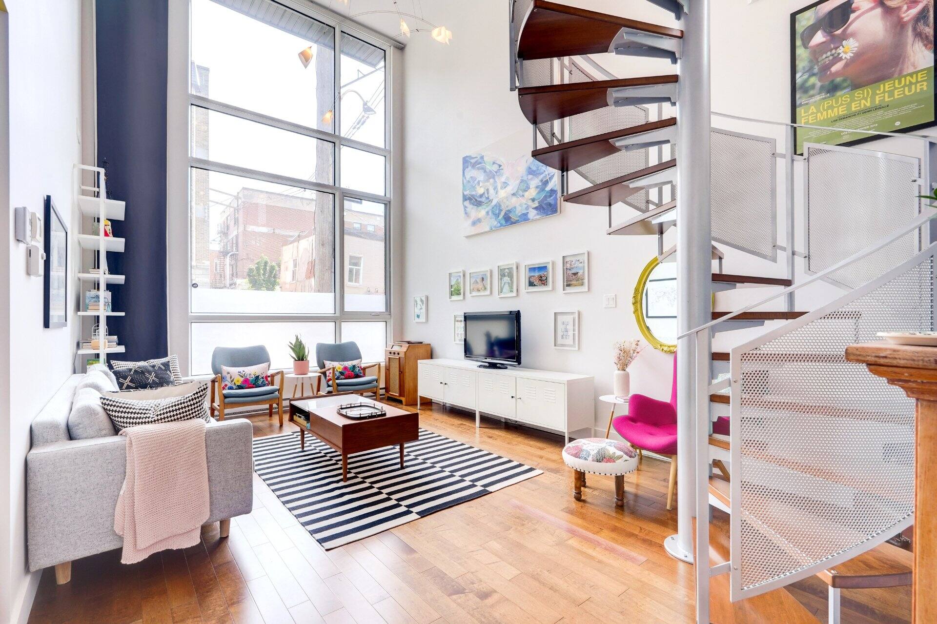 Un condo d'architecte sur deux étages, à vendre sur le PlateauMontRoyal pour 835 000 Silo 57