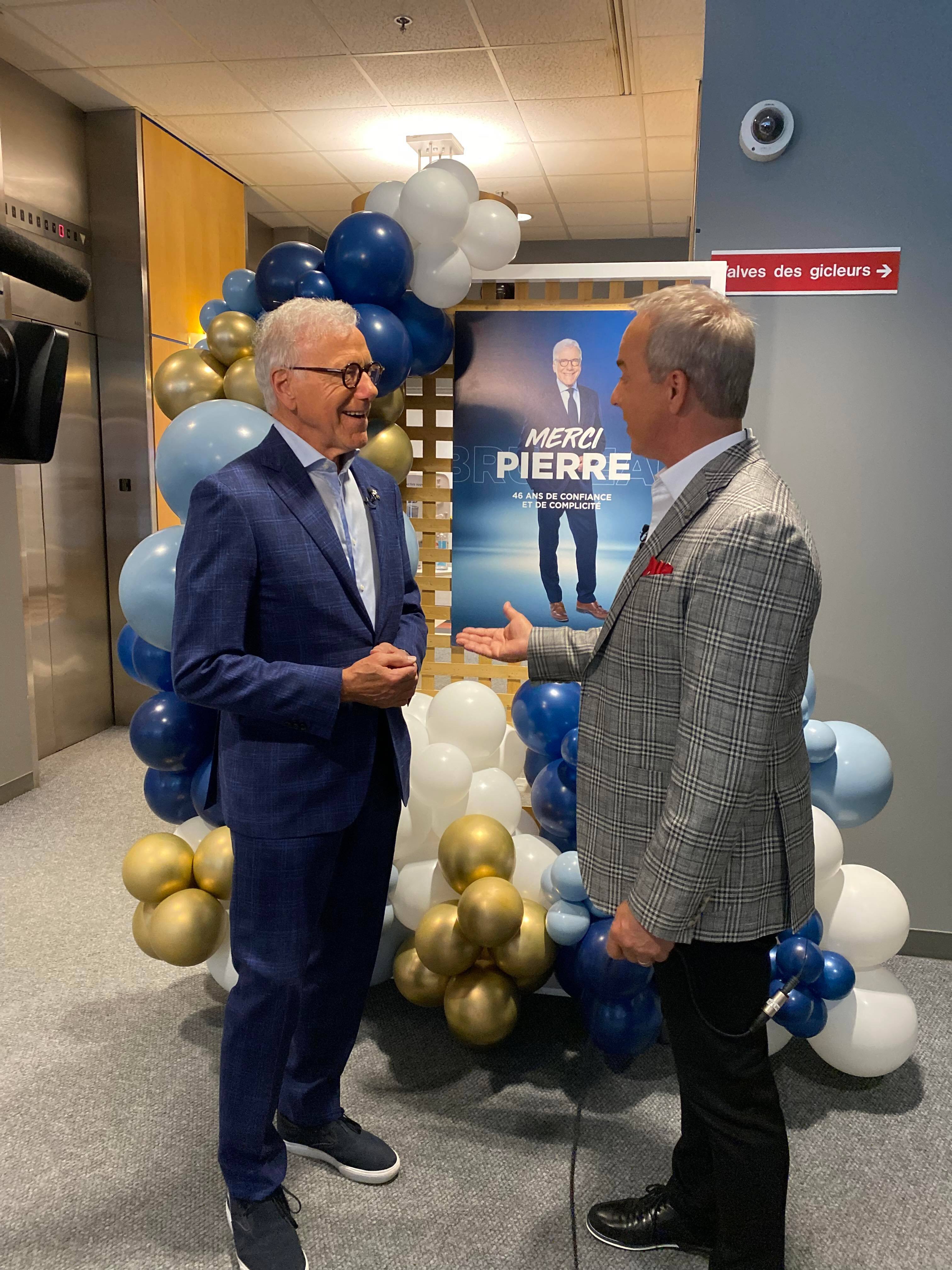 Pierre Bruneau nous visite pour une dernière fois!