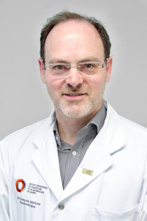 Dr. François Maltais, head of the multidisciplinary department of pneumology and surgery at the University Institute of Cardiology and Pneumology of Quebec (IUCPQ).