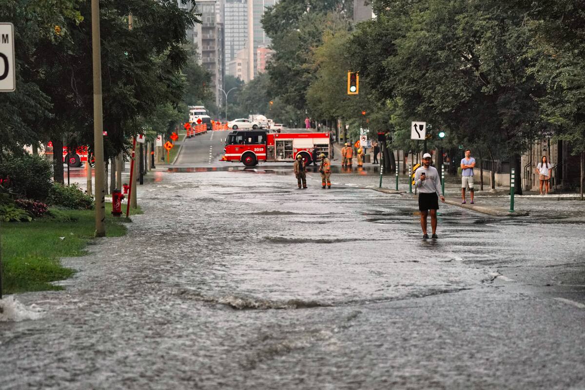Fuite d&rsquo;eau majeure &agrave; Montr&eacute;al: &laquo;C&rsquo;est une bonne petite crise&raquo;, reconna&icirc;t un expert