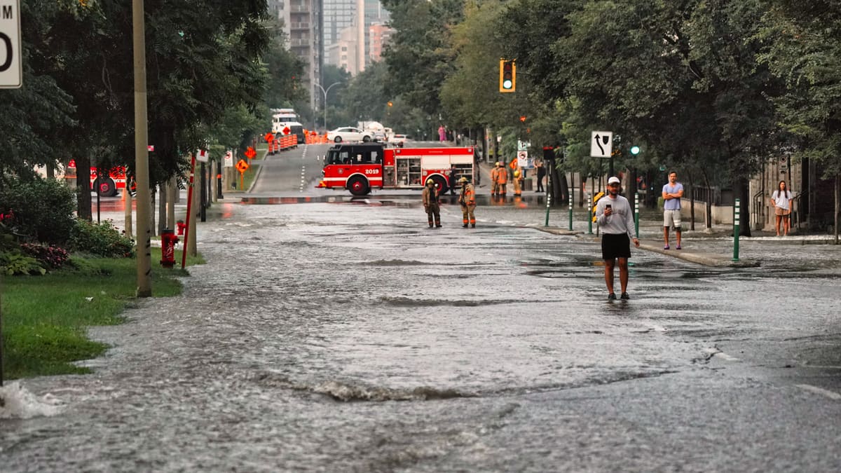 Fuite d’eau majeure à Montréal: «C’est une bonne petite crise», reconnaît un expert