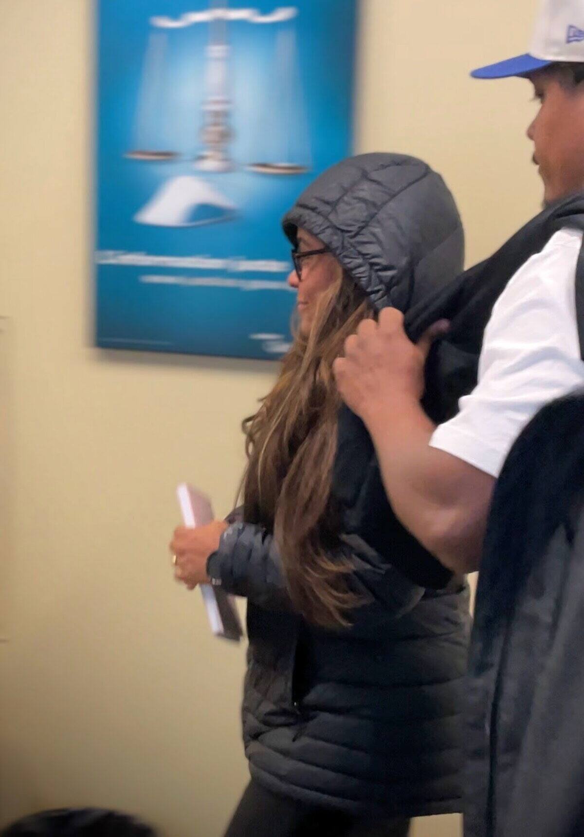 Diana Torres-Acosta el 23 de marzo de 2020 durante el escenario final del programa “Mr. Grande