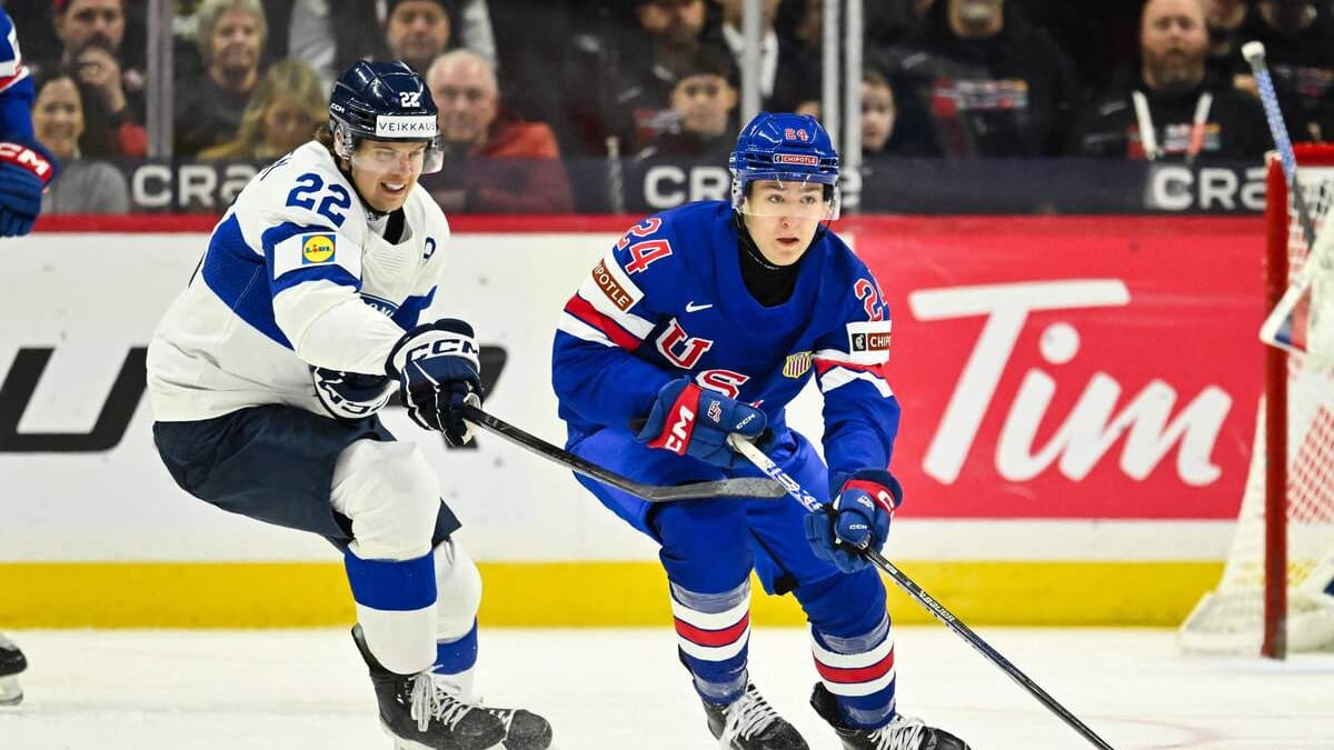 Cole Hutson se signale, mais la Finlande inflige une 1re défaite aux ...
