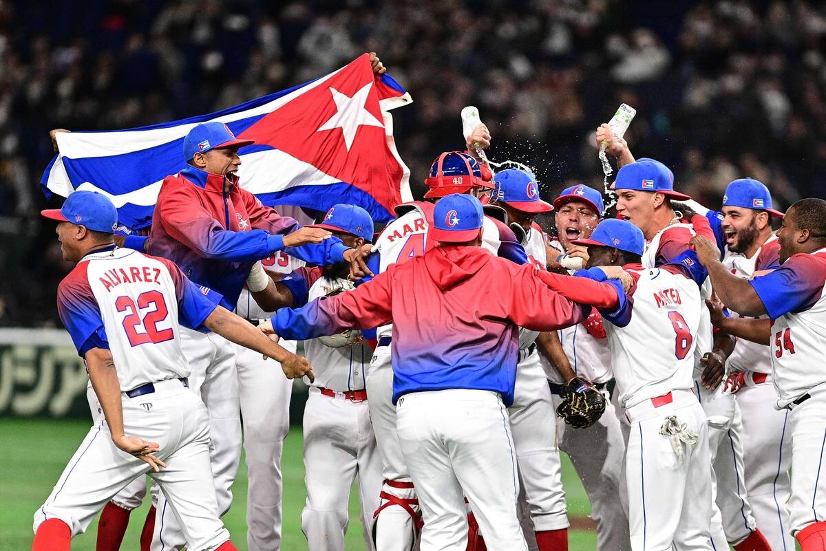 Maillot de baseball de Cuba personnalisé, numéro du nom de l