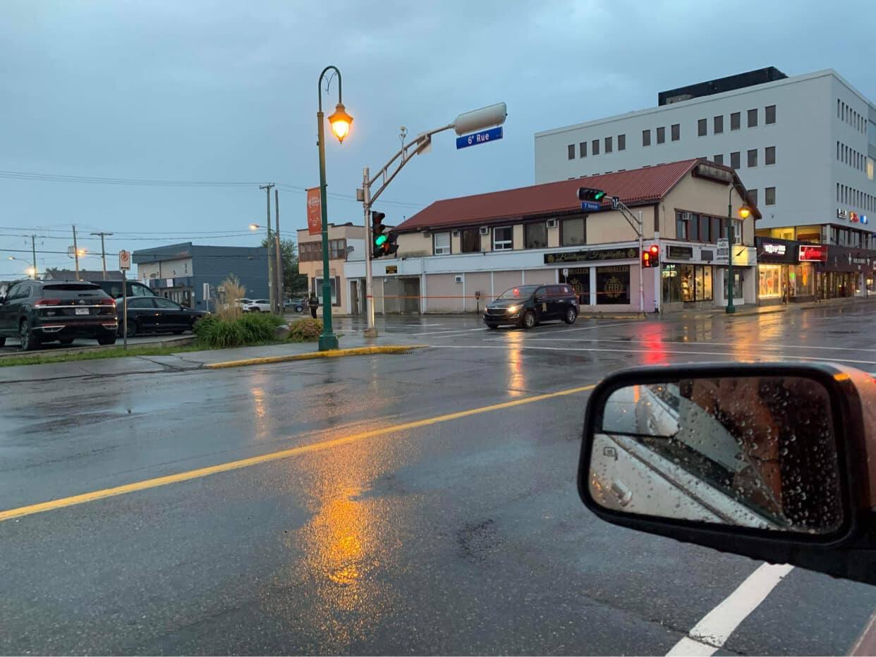 Agression arm&eacute;e au centre ville de Val-d'Or