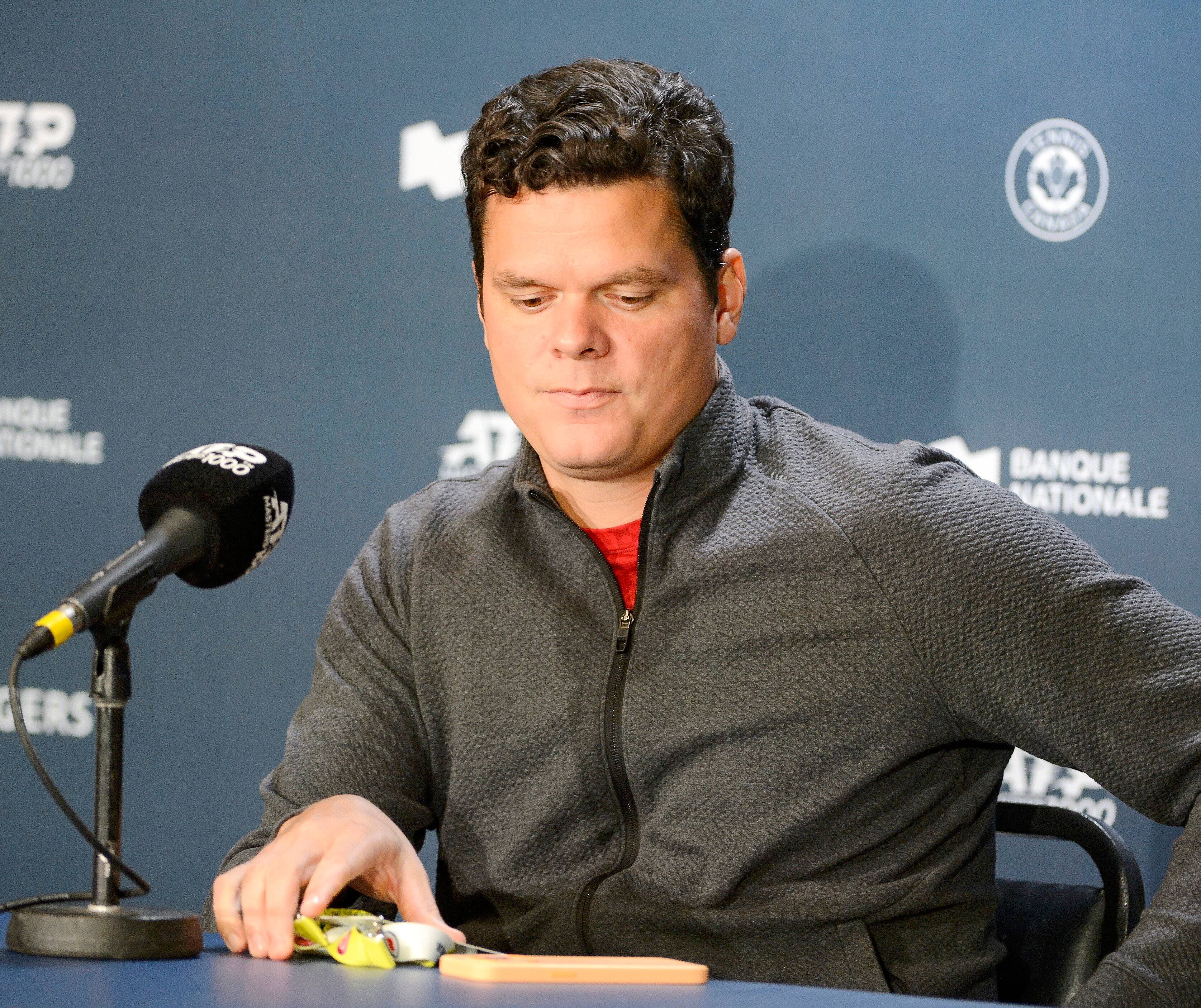 Omnium Banque Nationale: &laquo;le pire forfait&raquo; de Milos Raonic, qui se retire &agrave; une heure de sa rentr&eacute;e montr&eacute;alaise