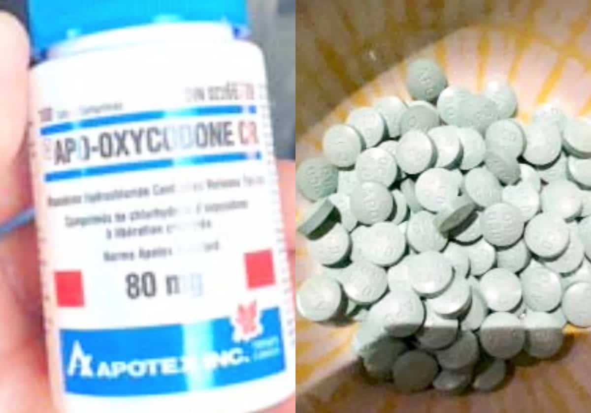 De l'OxyContin comme à la pharmacie... mais plus puissant que le fentanyl