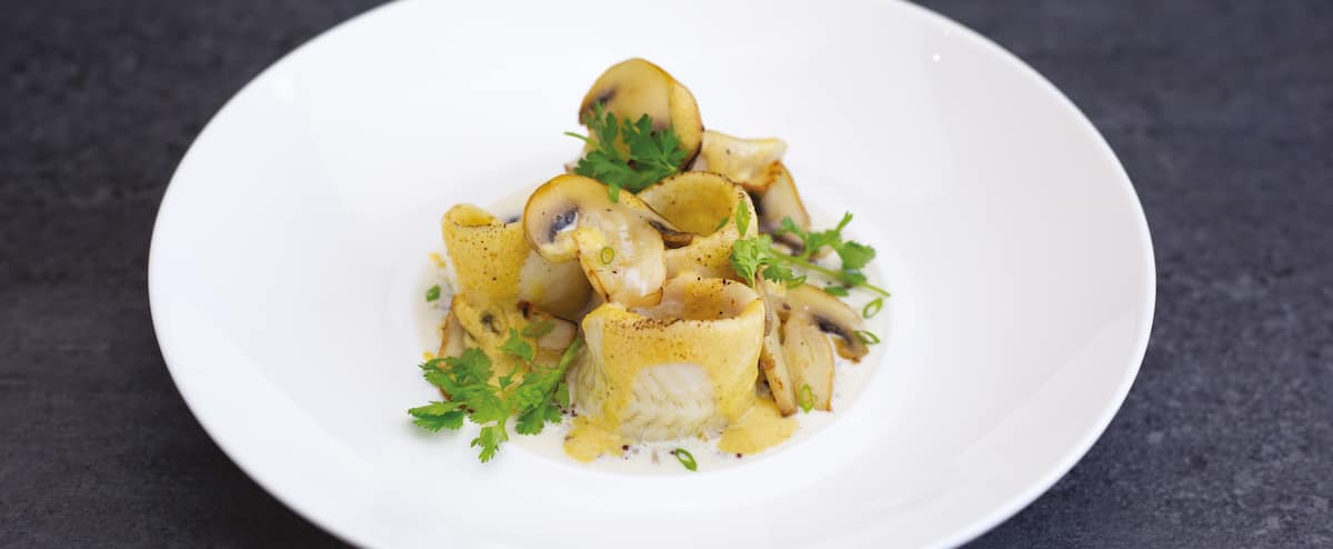 Roulades de filet de sole à la moutarde