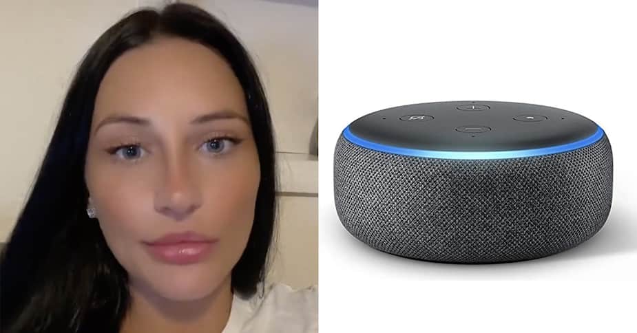 Image principale de l'article Elle apprend que son chum la trompe grâce à Alexa