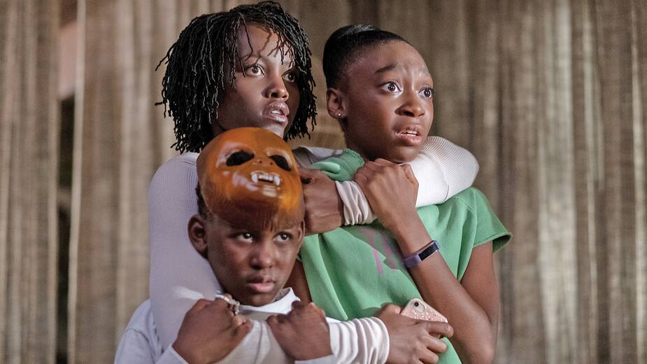 Evan Alex, Lupita Nyong’o et Shahadi Wright Joseph.