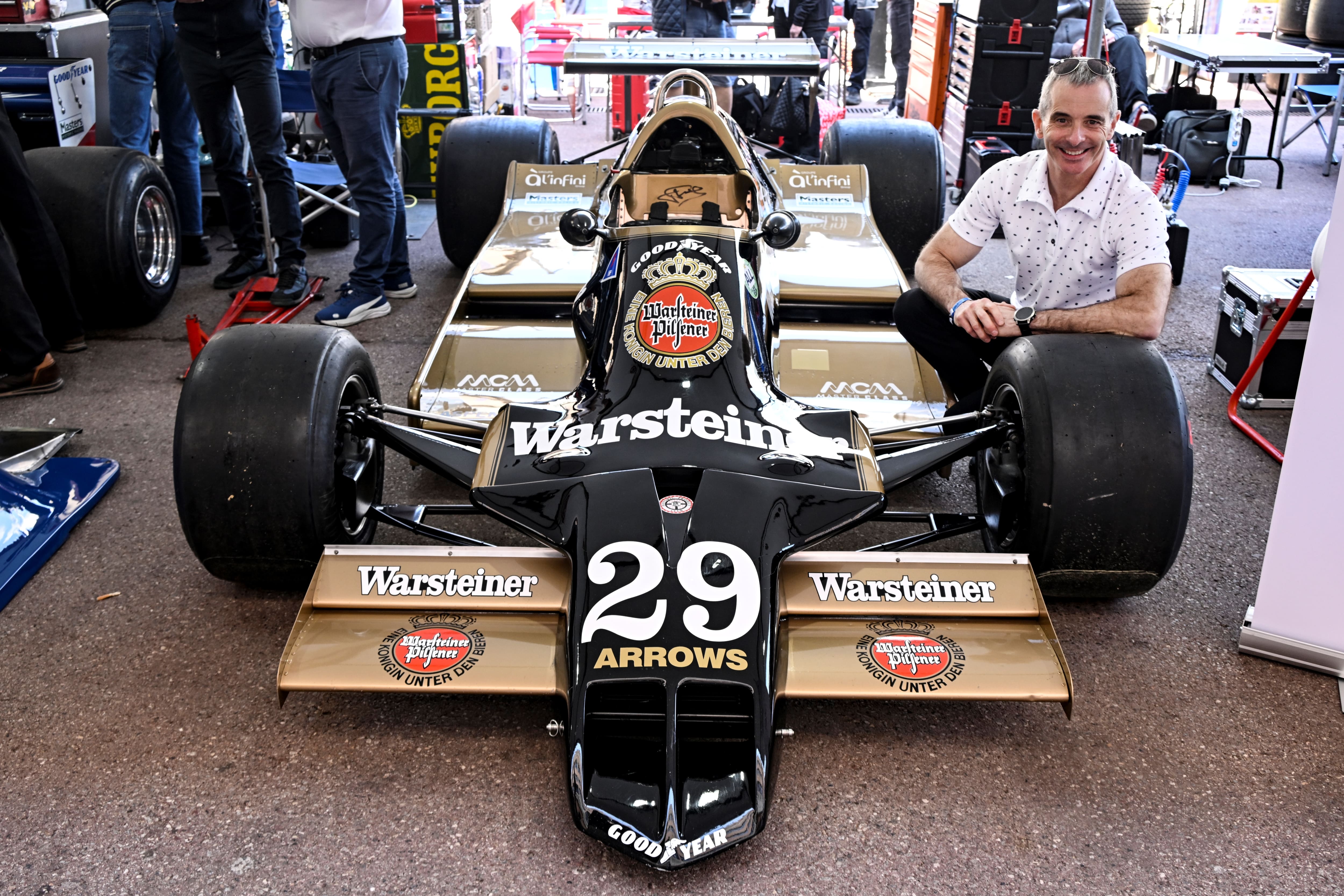 Bertrand Godin dans les souliers de Gilles Villeneuve à Monaco