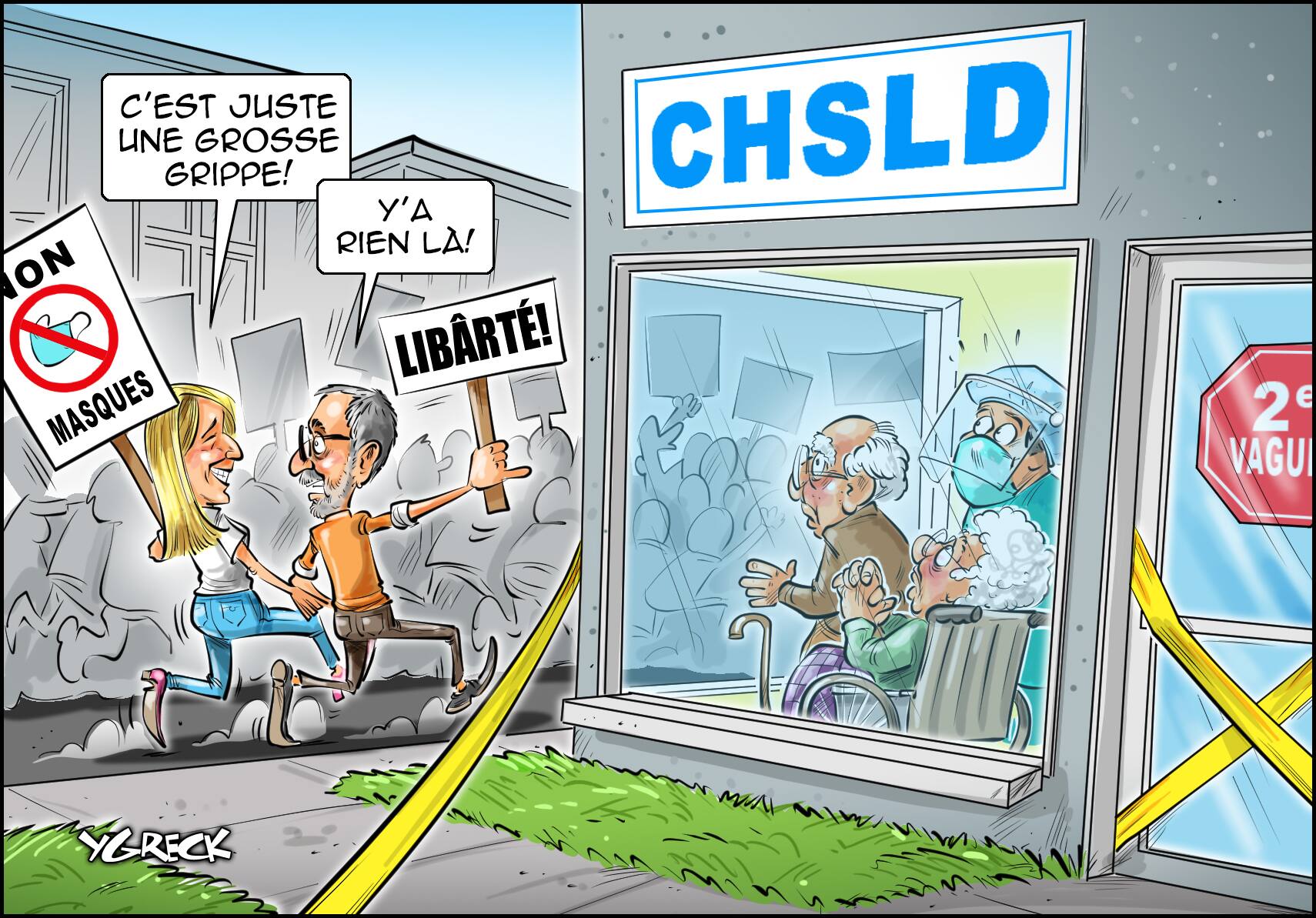 La caricature d'Ygreck | Le Journal de Québec