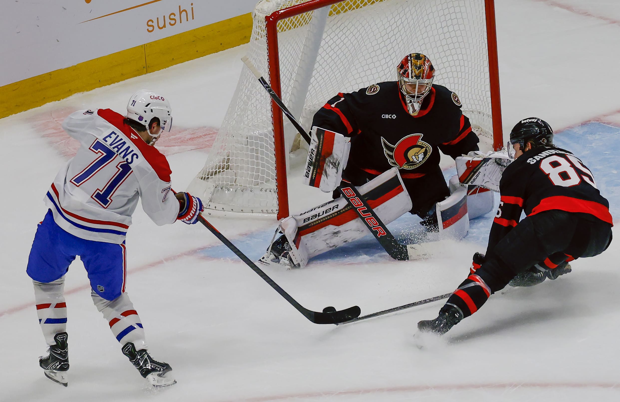 EN DIRECT &Agrave; TVA SPORTS : Canadien c. S&eacute;nateurs