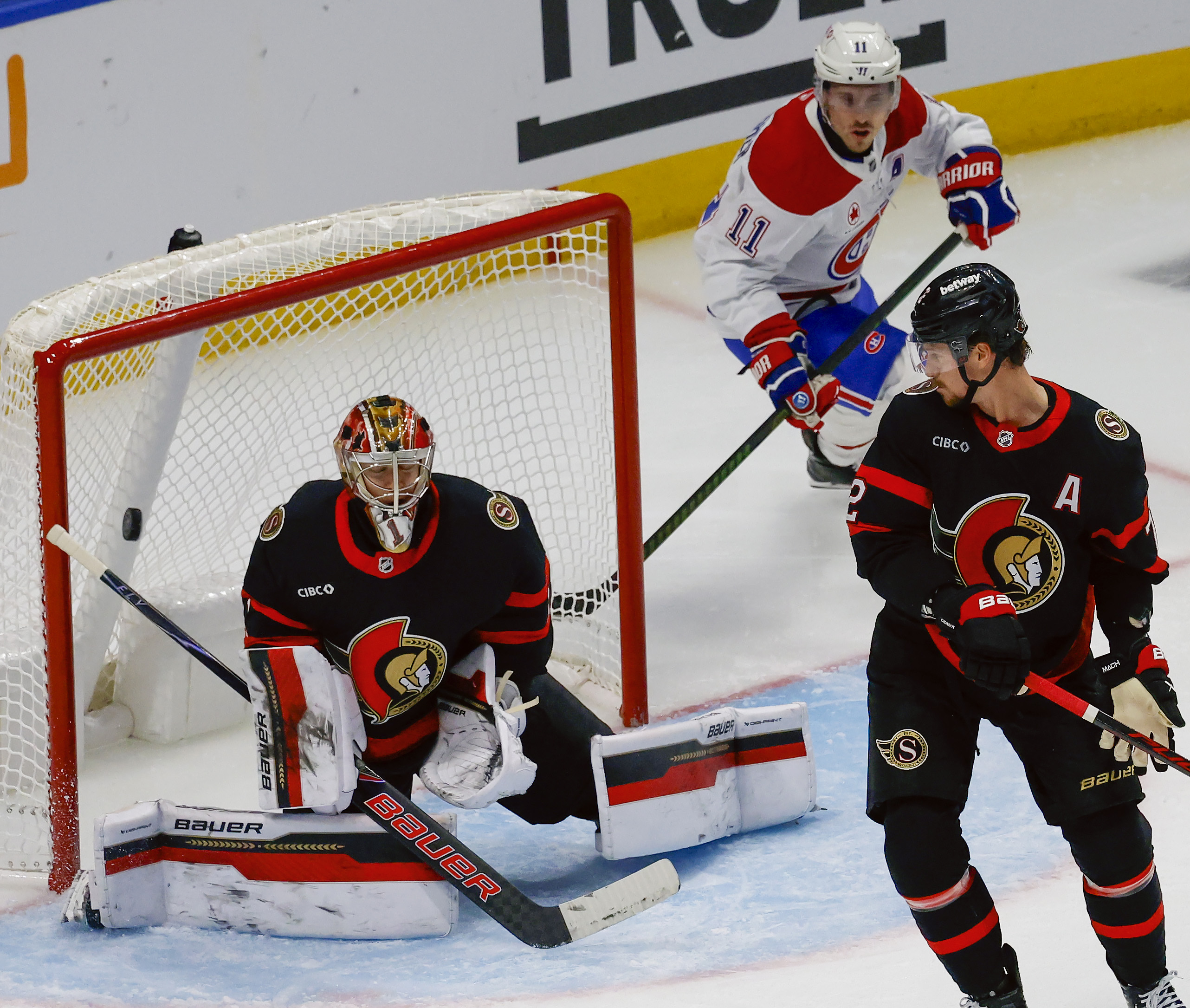 Le Canadien effectue un vol à Ottawa: ça ne peut pas toujours être beau