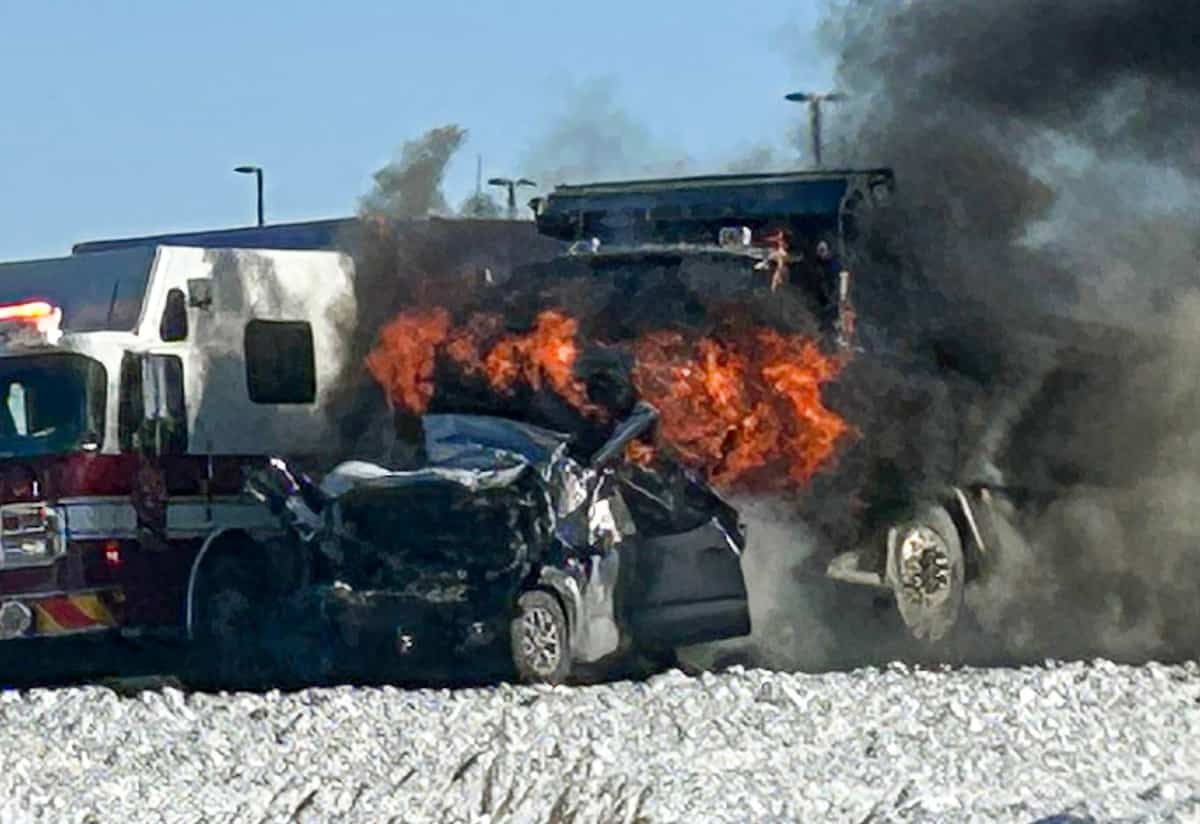 Miracle on Highway 20 A Near-Tragic Collision in Sainte-Julie