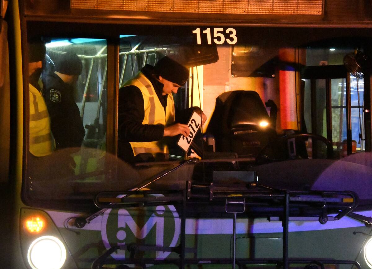 [IMAGES] Arrestation d’un chauffeur d’autobus du RTC pour conduite avec ...