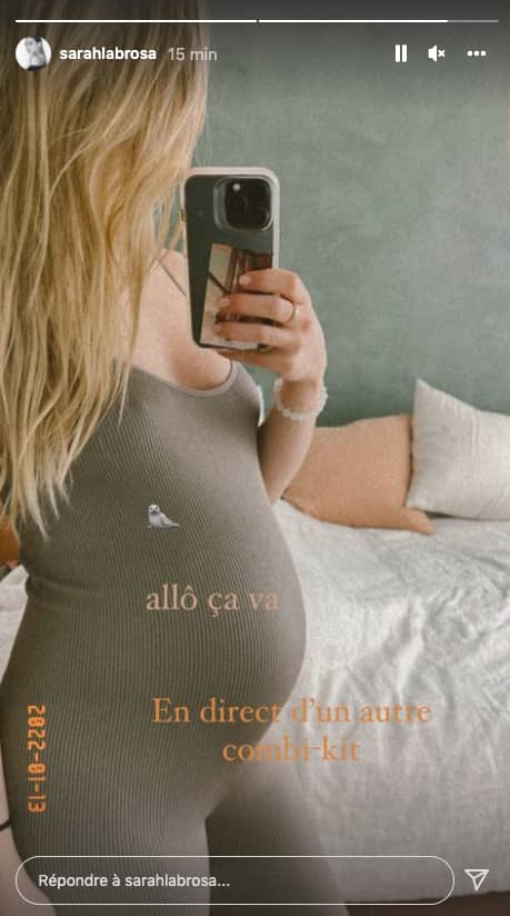 Sarah Jeanne Labrosse Enceinte De Combien De Mois