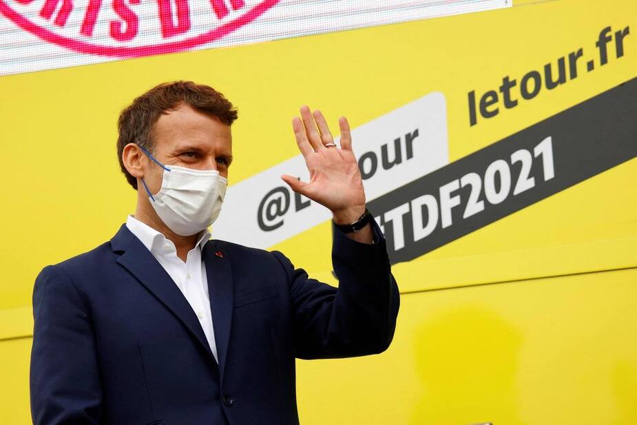 Le président français Emmanuel Macron