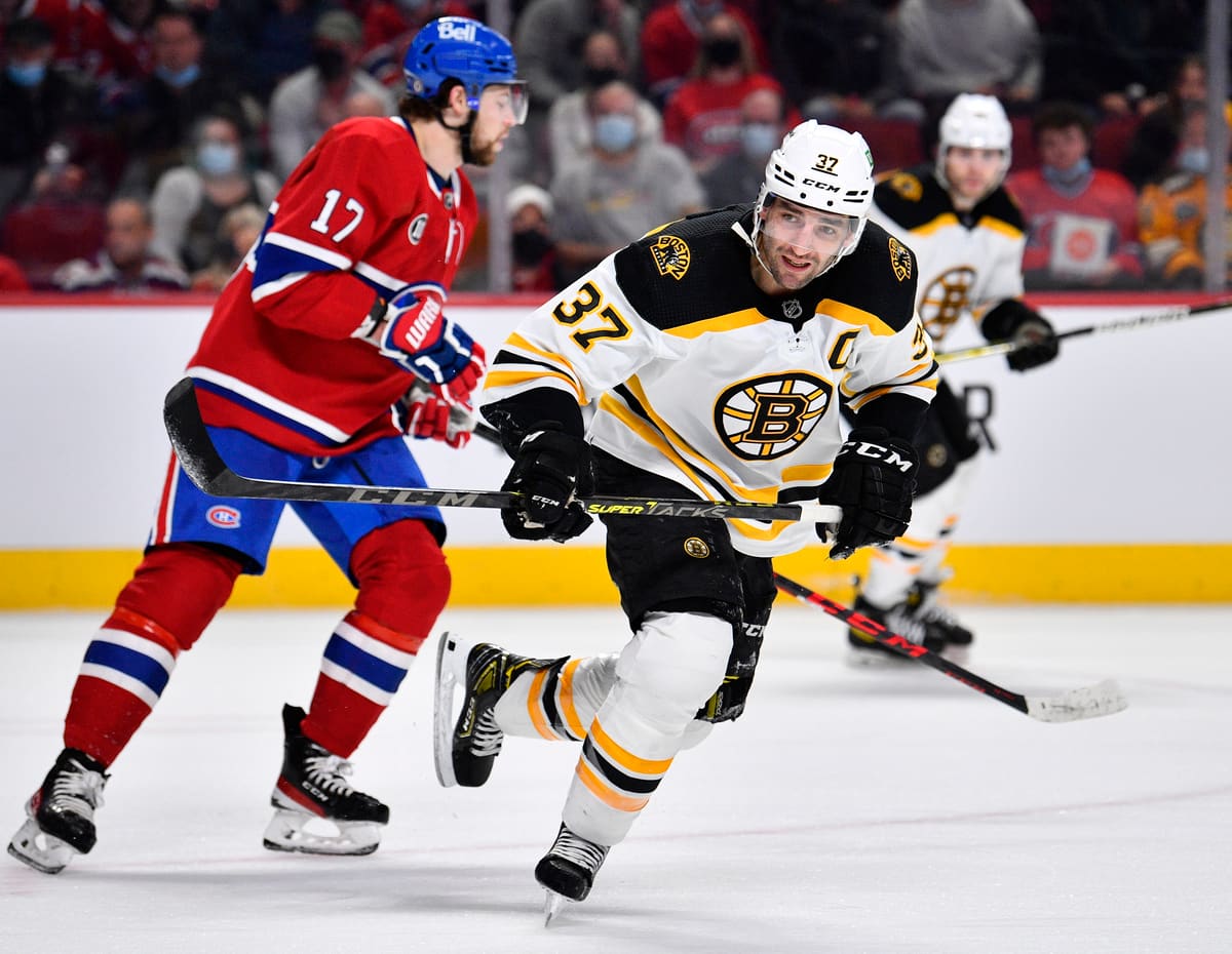 Patrice Bergeron ferme la porte &agrave; Montr&eacute;al