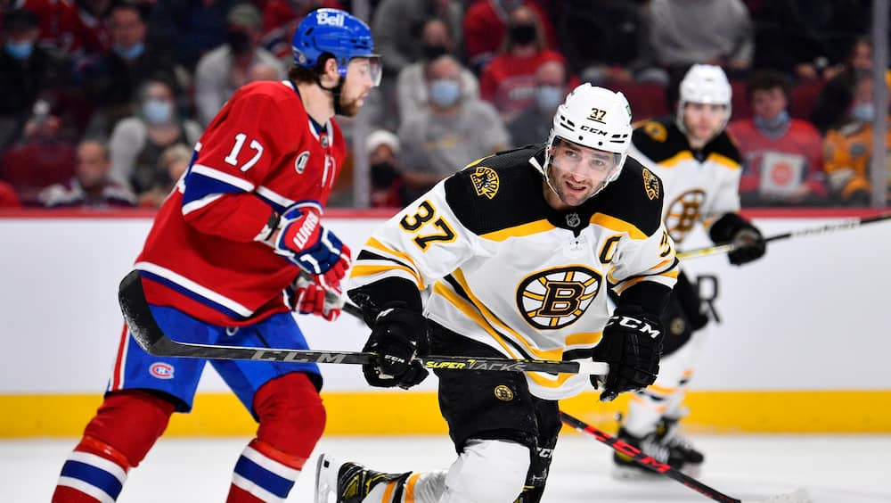 Patrice Bergeron ferme la porte à Montréal
