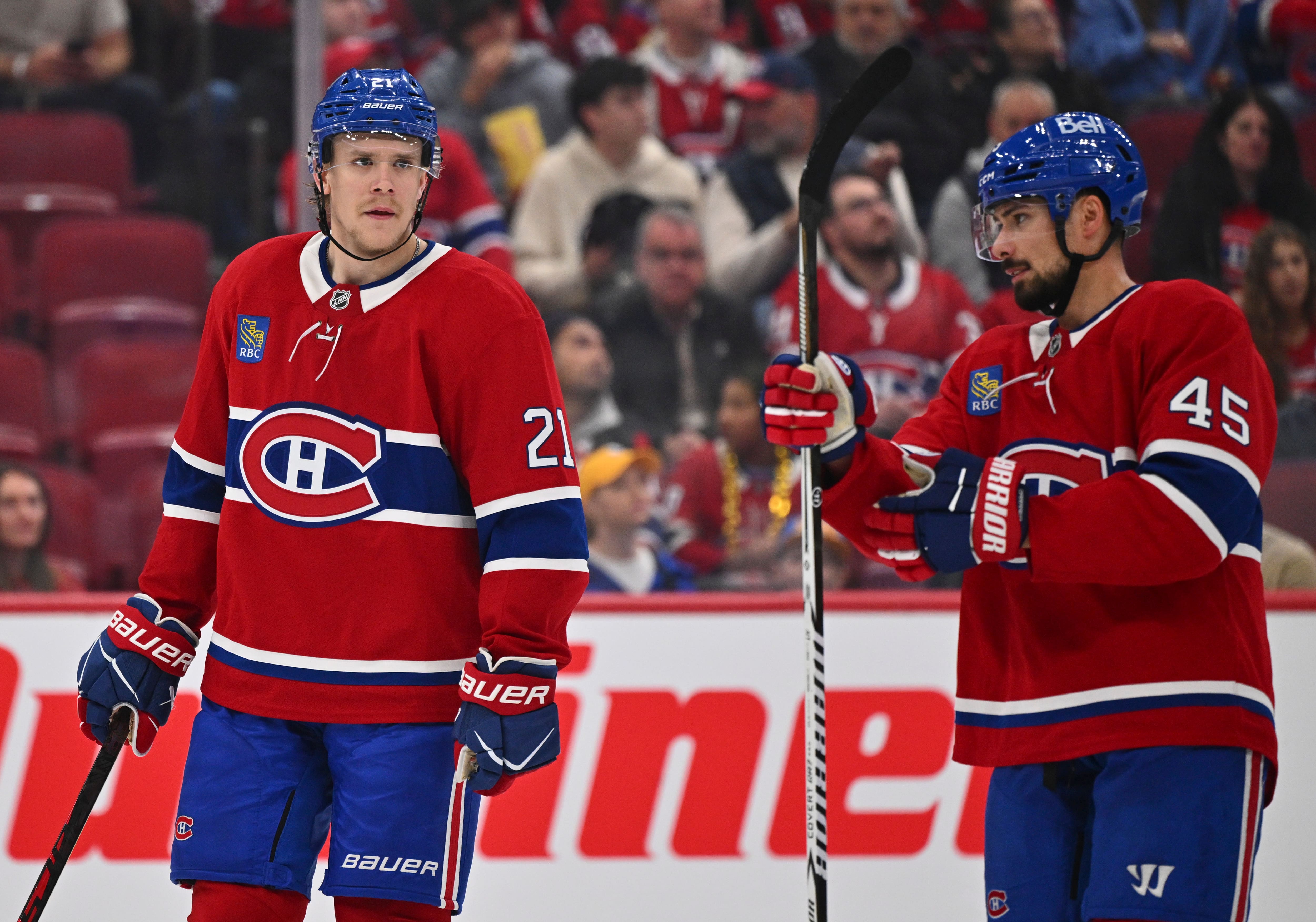 Alexandre Carrier y va d'un geste courageux pour aider le Canadien: «Je sais que les "boys" ont aimé ça»