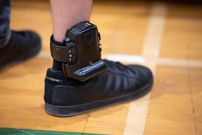 Ejemplo de pulsera anti-reconciliación, fotografiada en mayo de 2022, durante la implementación del proyecto en Quebec.