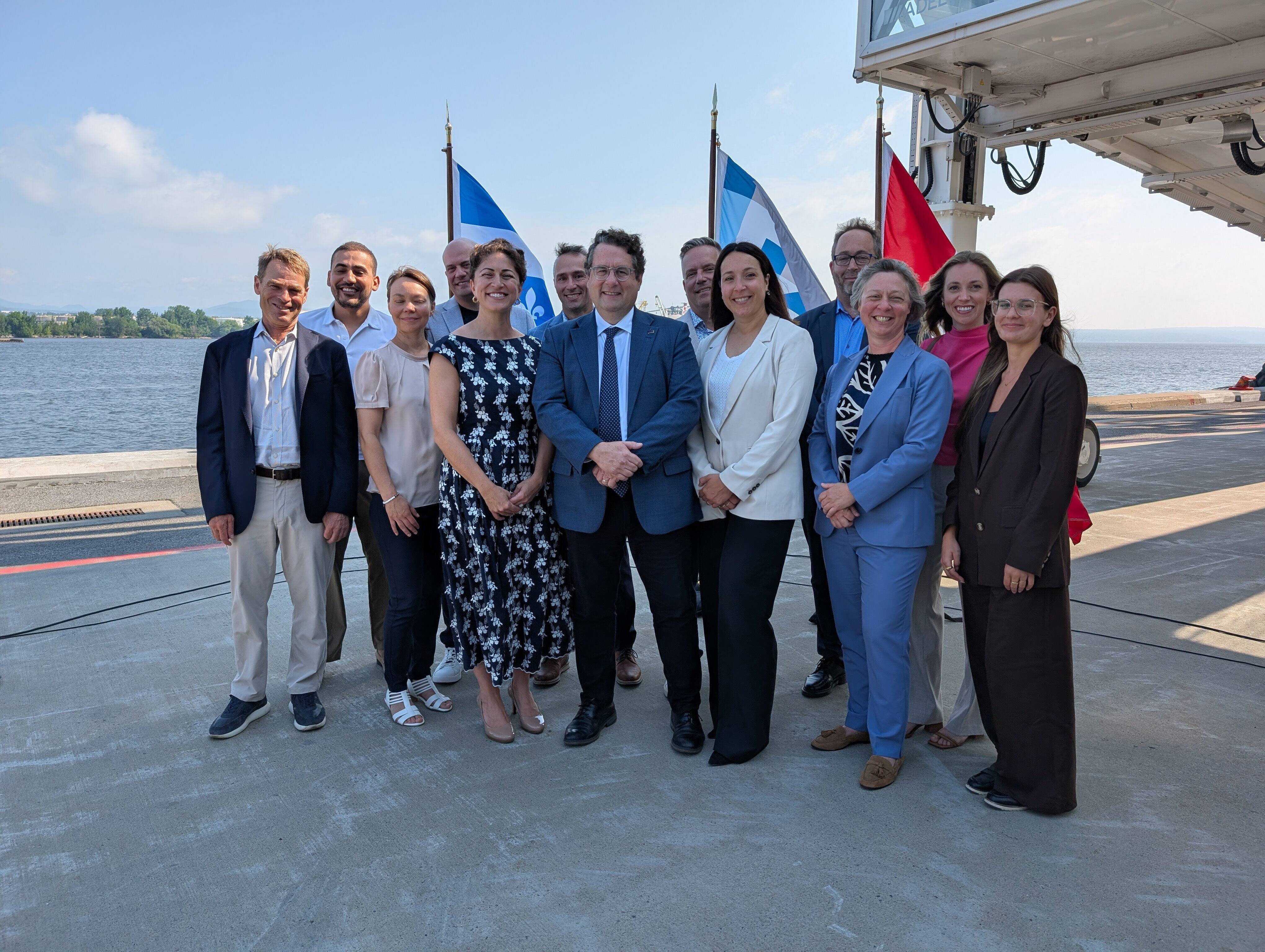 Le Port de Québec se branche: le gouvernement provincial annonce 5,1 M$ pour électrifier les quais