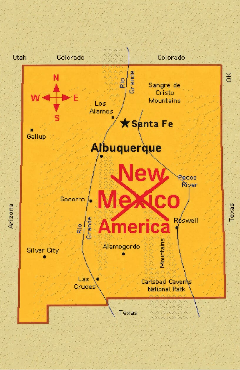 Donald Trump rebaptise le Nouveau-Mexique pour «New America»