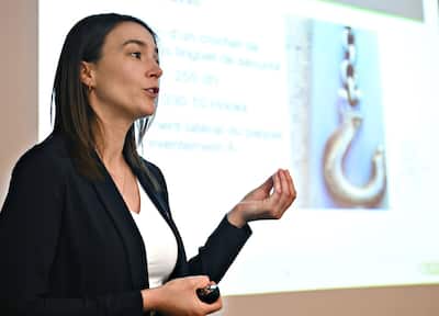 The accident at work happened on October 19, 2023 in the area of rue Provinciale.