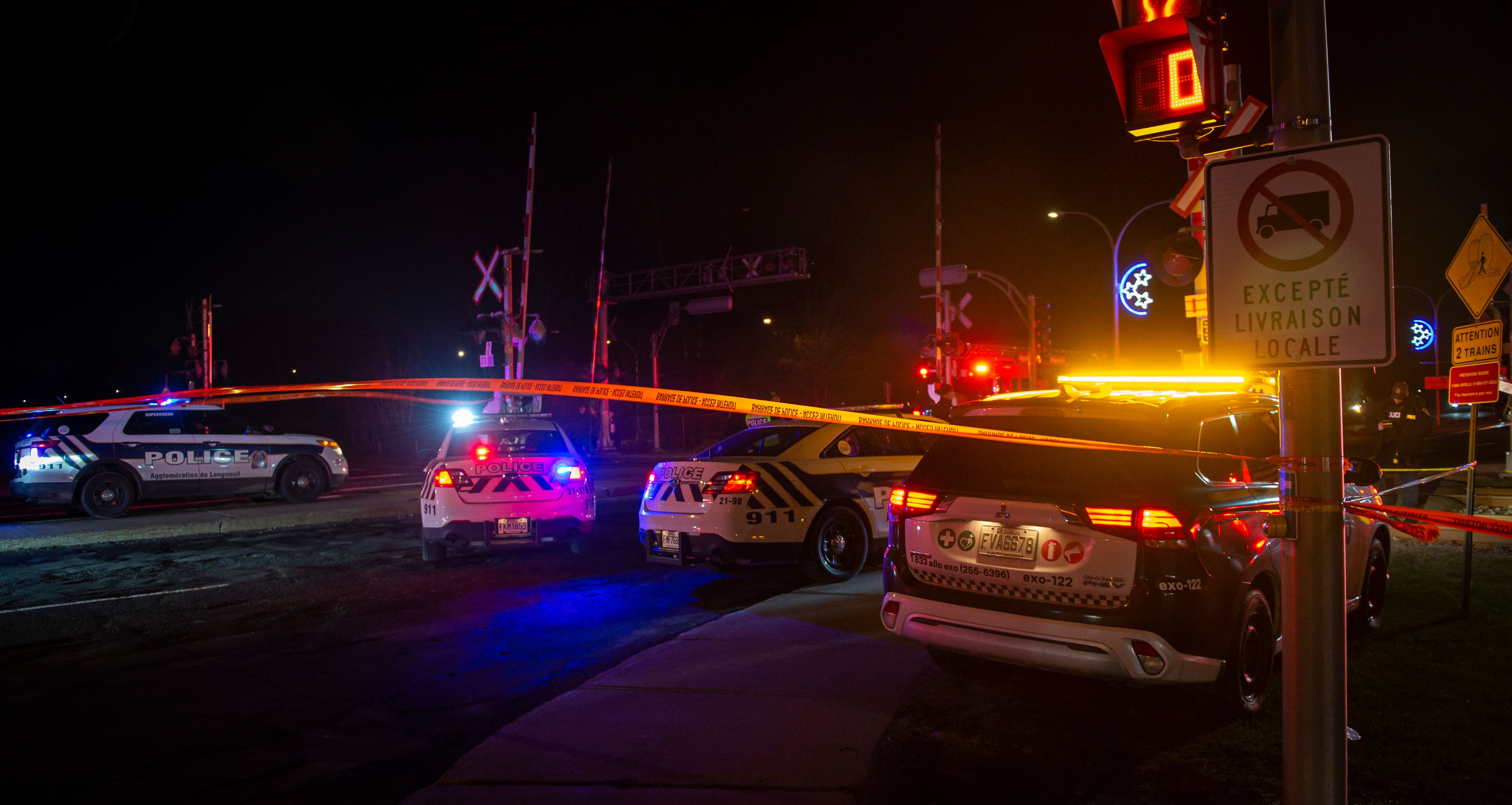 Une vieille dame percut&eacute;e mortellement par un train &agrave; Saint-Bruno