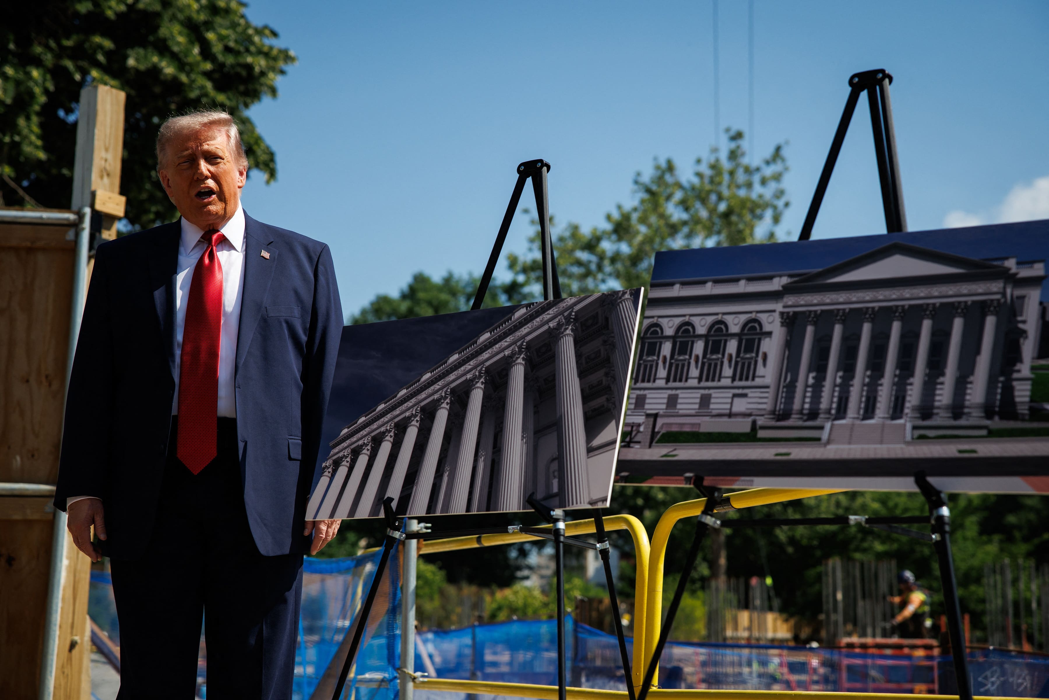 La salle de bal de Donald Trump va coûter 600 M$ US