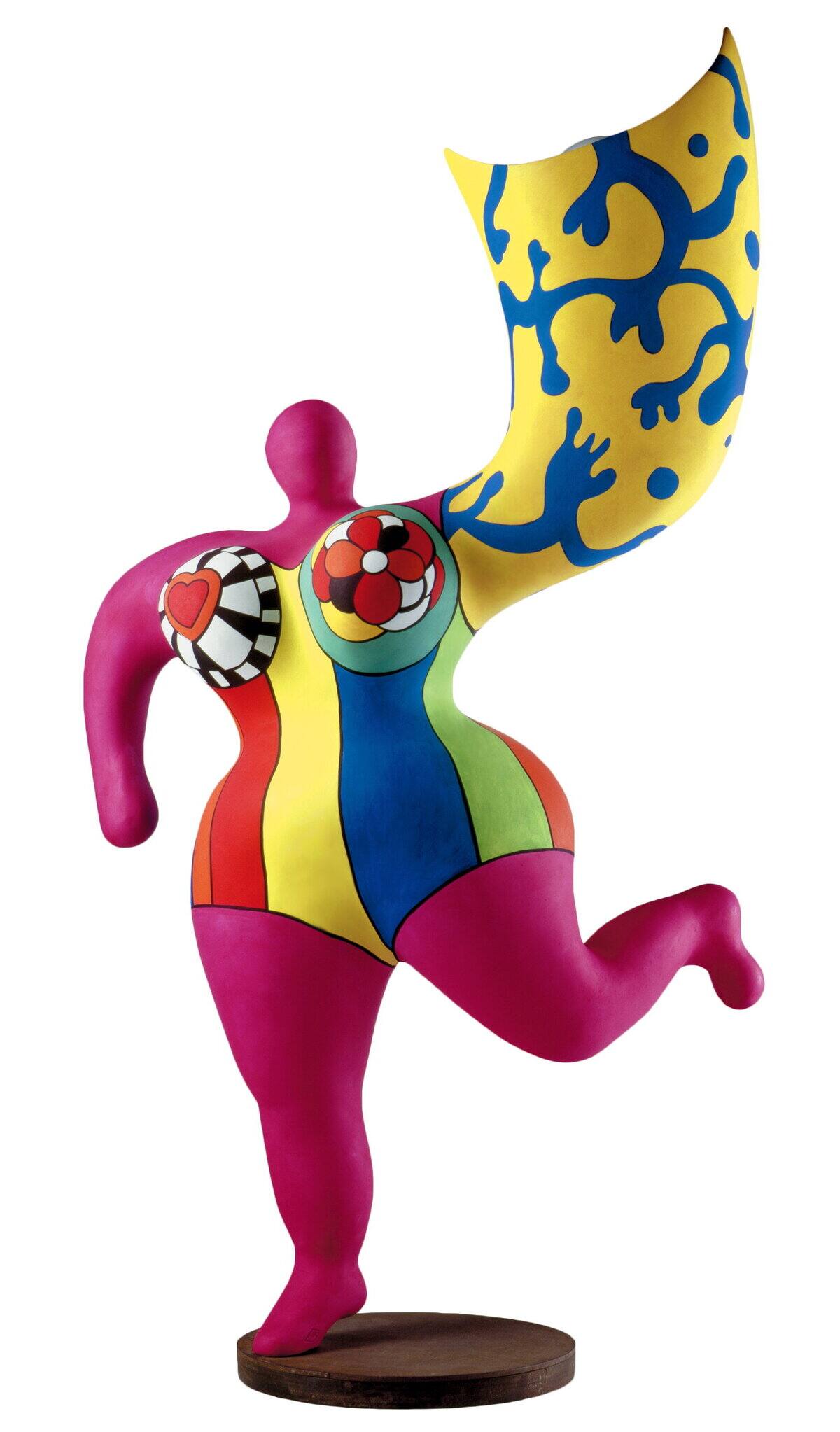 “Puf-serpiente (amarillo)”, una de las obras de Niki Saint Phalle que veremos en Quebec el próximo verano.