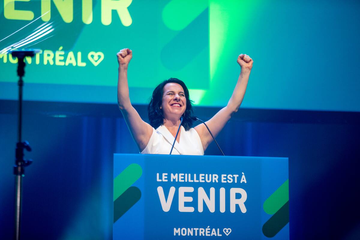 Image principale de l'article Valérie Plante réélue mairesse de Montréal