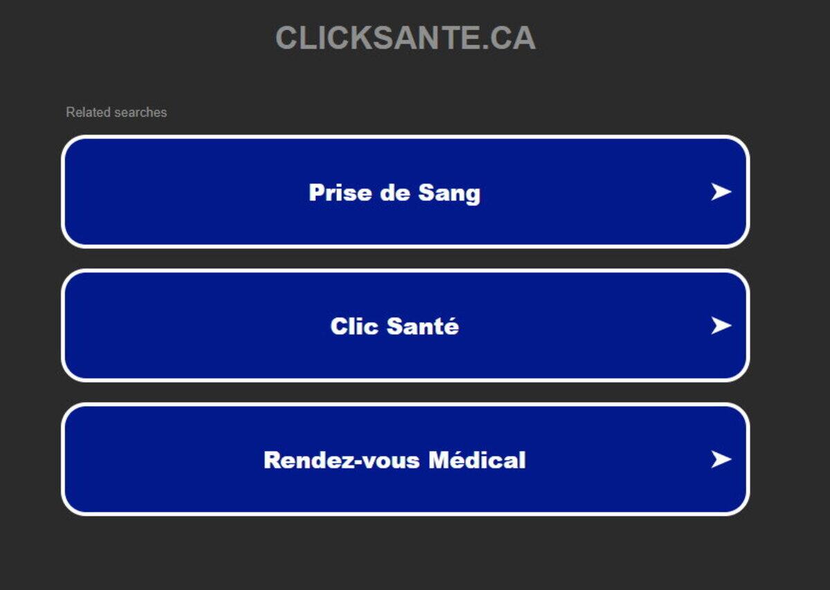Tentative d’hameçonnage sur Clic Santé: quand la clinique médicale ...