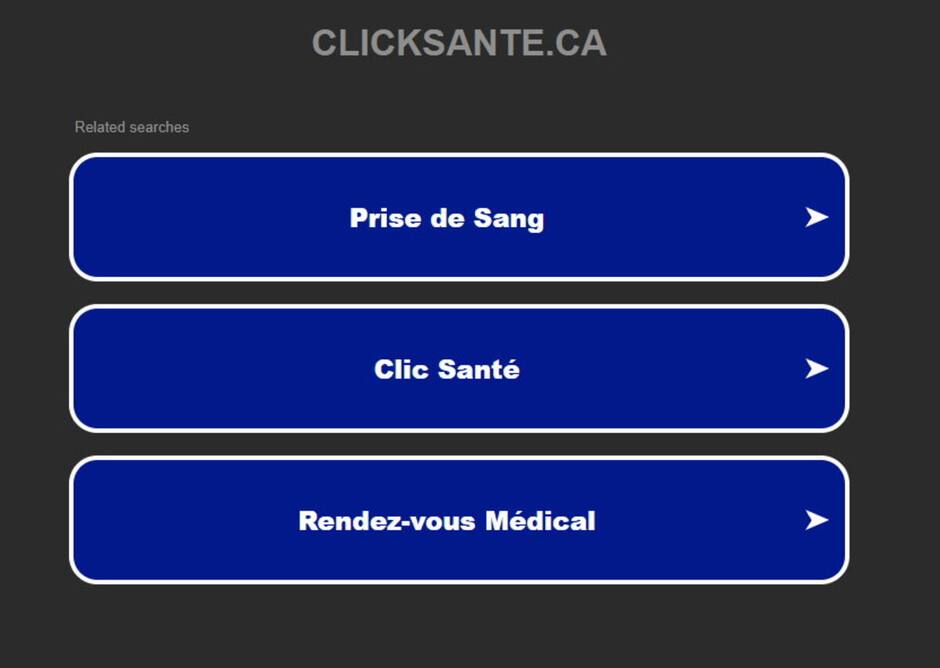 Tentative d’hameçonnage sur Clic Santé: quand la clinique médicale ...