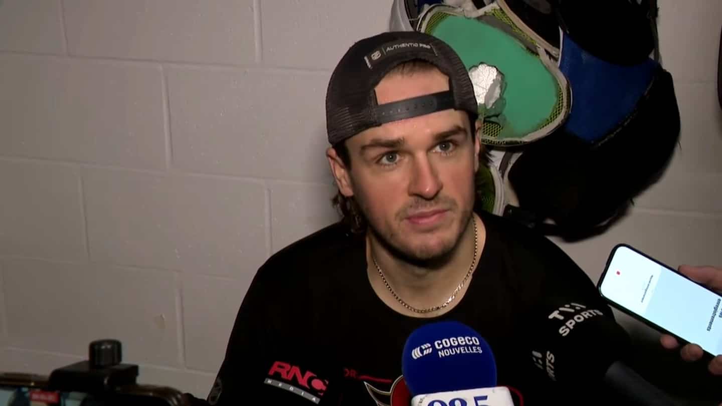 Samuel Blais nuance ses commentaires concernant son départ du Canadien de Montréal