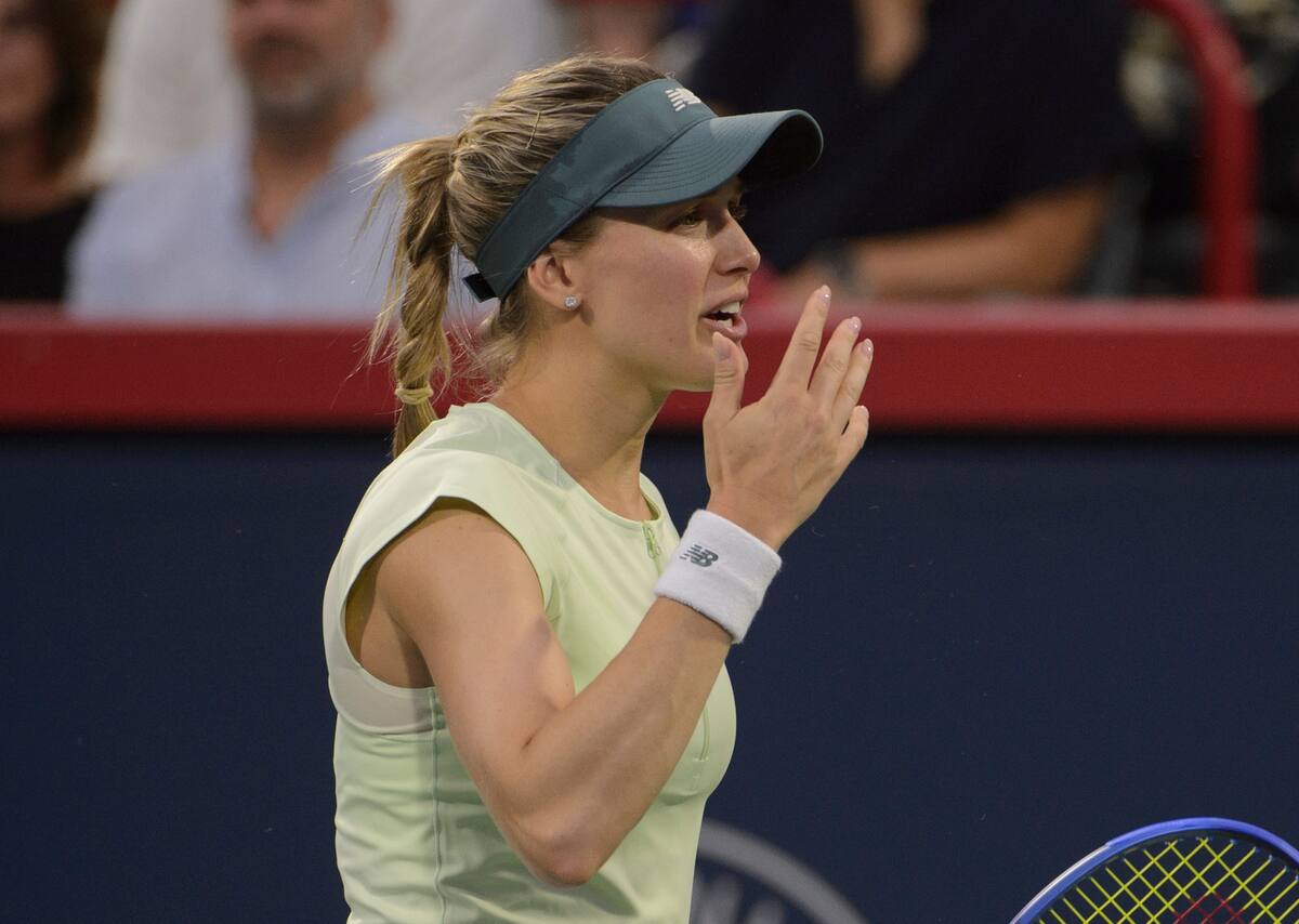 Omnium Banque Nationale: cette fois, pas de miracle pour Eugenie Bouchard