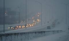 Réseau autoroutier à Montréal: des conditions de circulation difficiles en fin de semaine