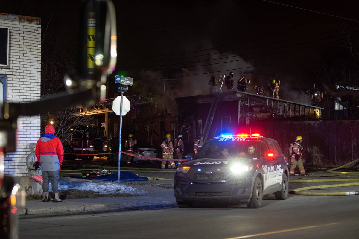Montréal: le SPVM enquête sur un incendie qui a ravagé une résidence de ...