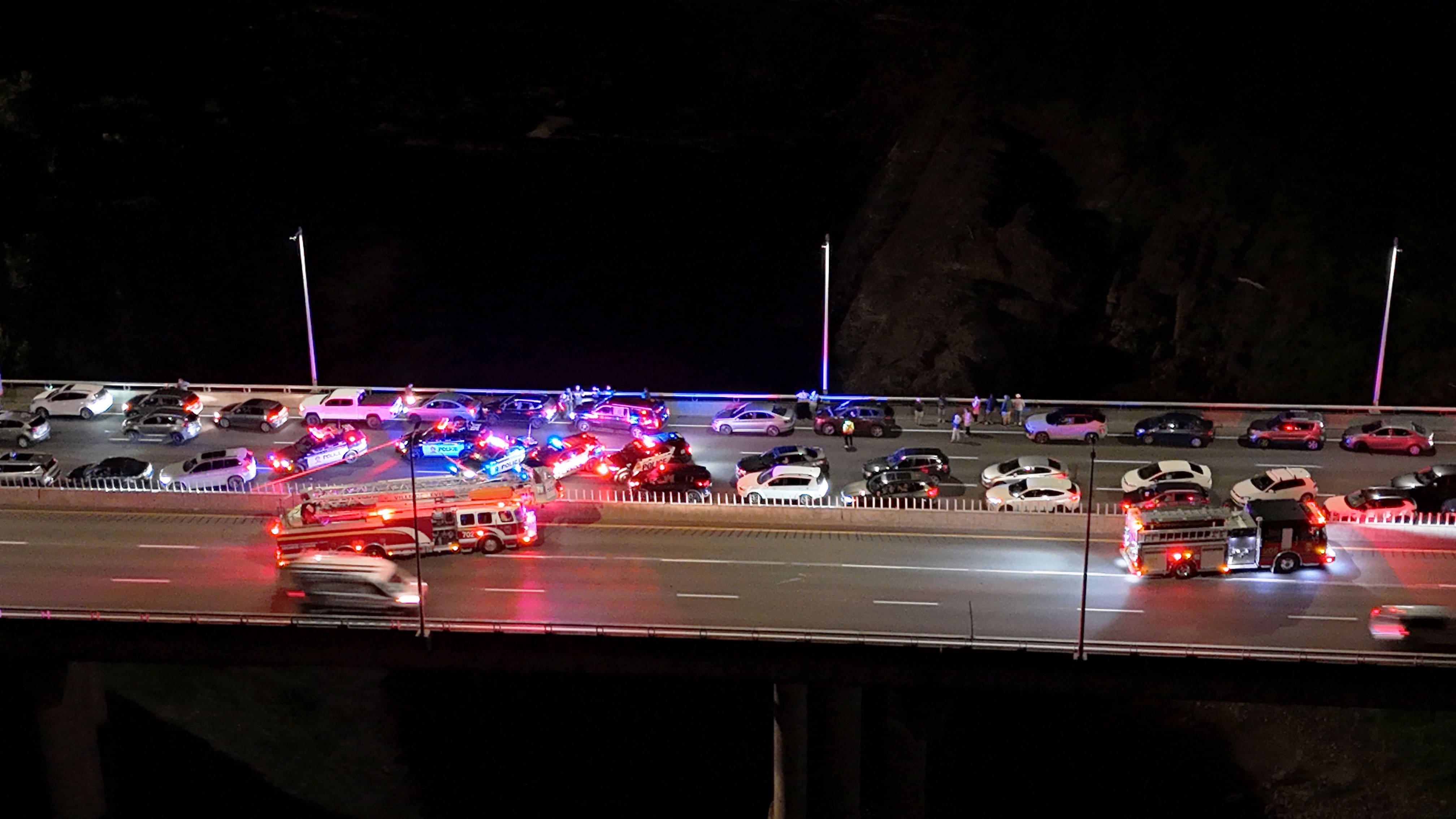 Coups de feu près du pont Pierre-Laporte: «comme une scène de film», raconte un automobiliste