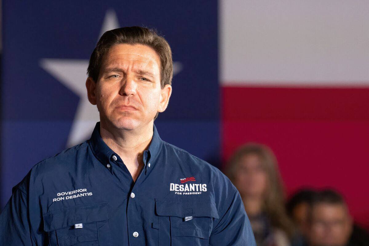 Un d&eacute;but de campagne difficile pour Ron DeSantis, rival de Trump