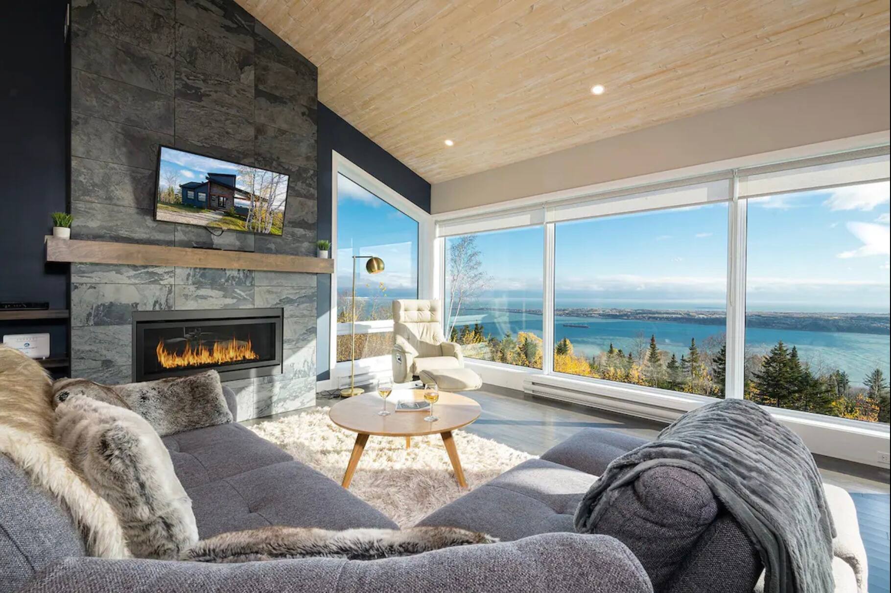 10 chalets &agrave; louer &agrave; Charlevoix