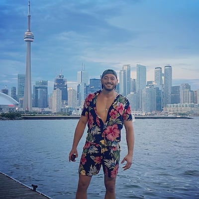 Portraits of Dr. Hadi Graeme and the building in Montreal where she tried to evict a tenant who refused to raise her $1,150 rent.