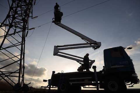 Ukraine fends off Russian drone attack, electricity remains rationed