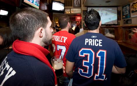 Canadienses vs. Bruins Canadienses vs. Bruins