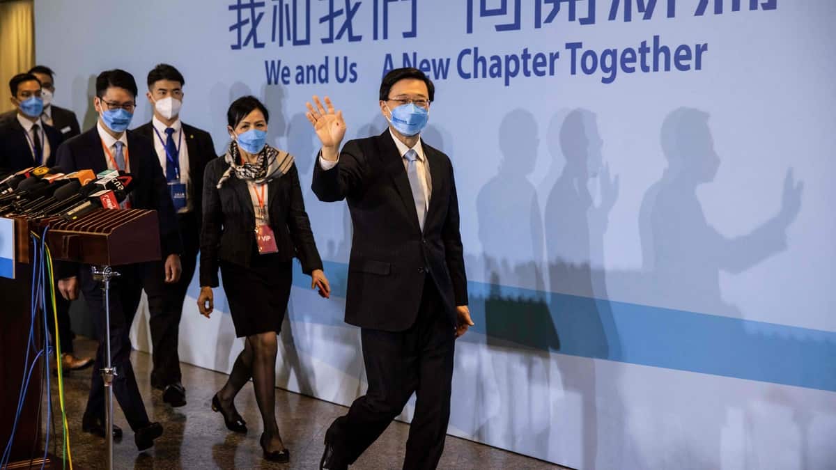 L'ex-patron de la sécurité John Lee va être désigné chef de Hong Kong