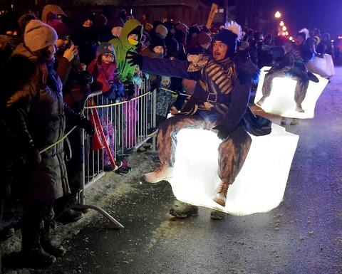 Carnival of Quebec: the important traffic spoils the celebration of some