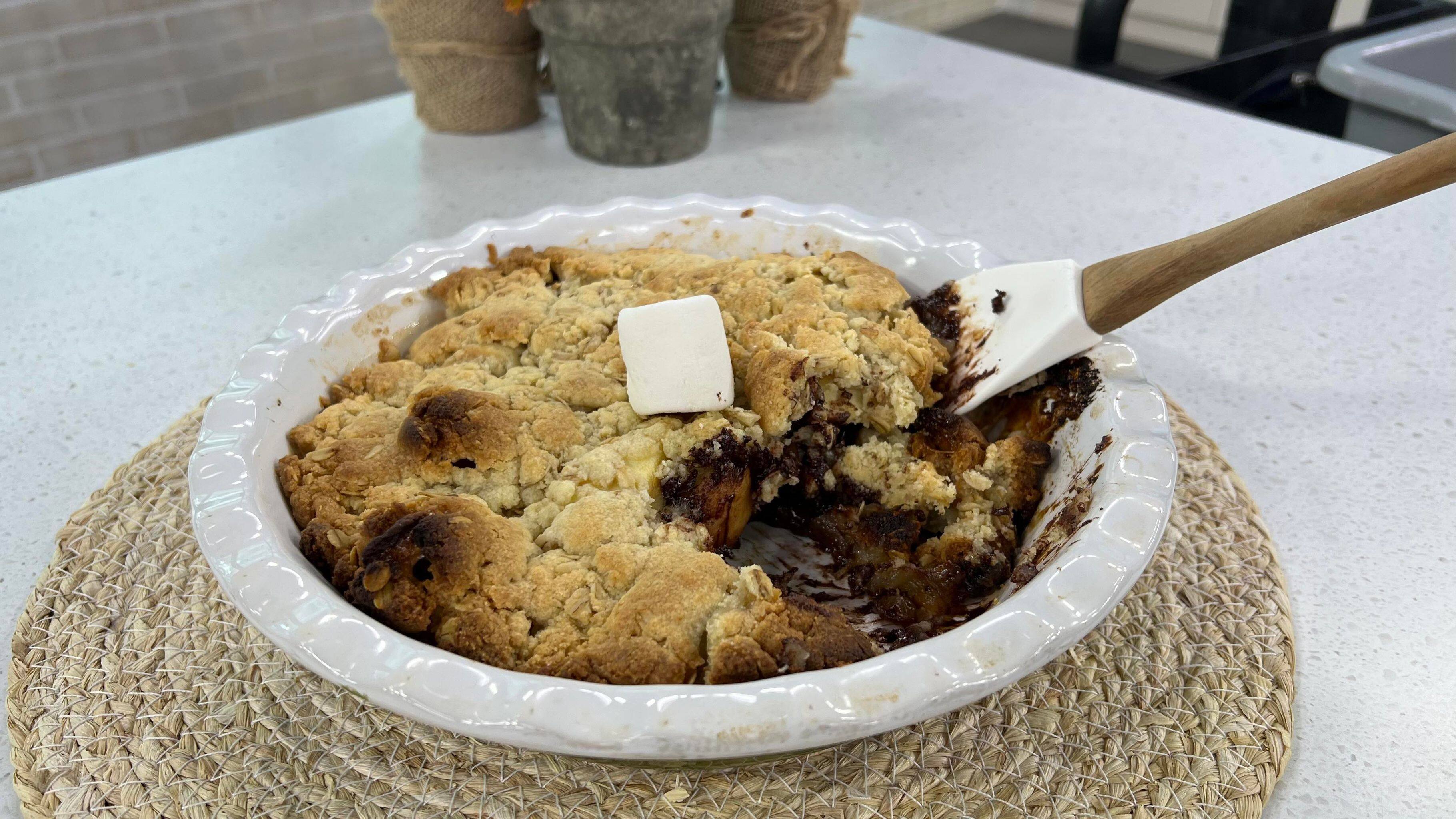 Crumble aux délicieuses saveurs d'automne